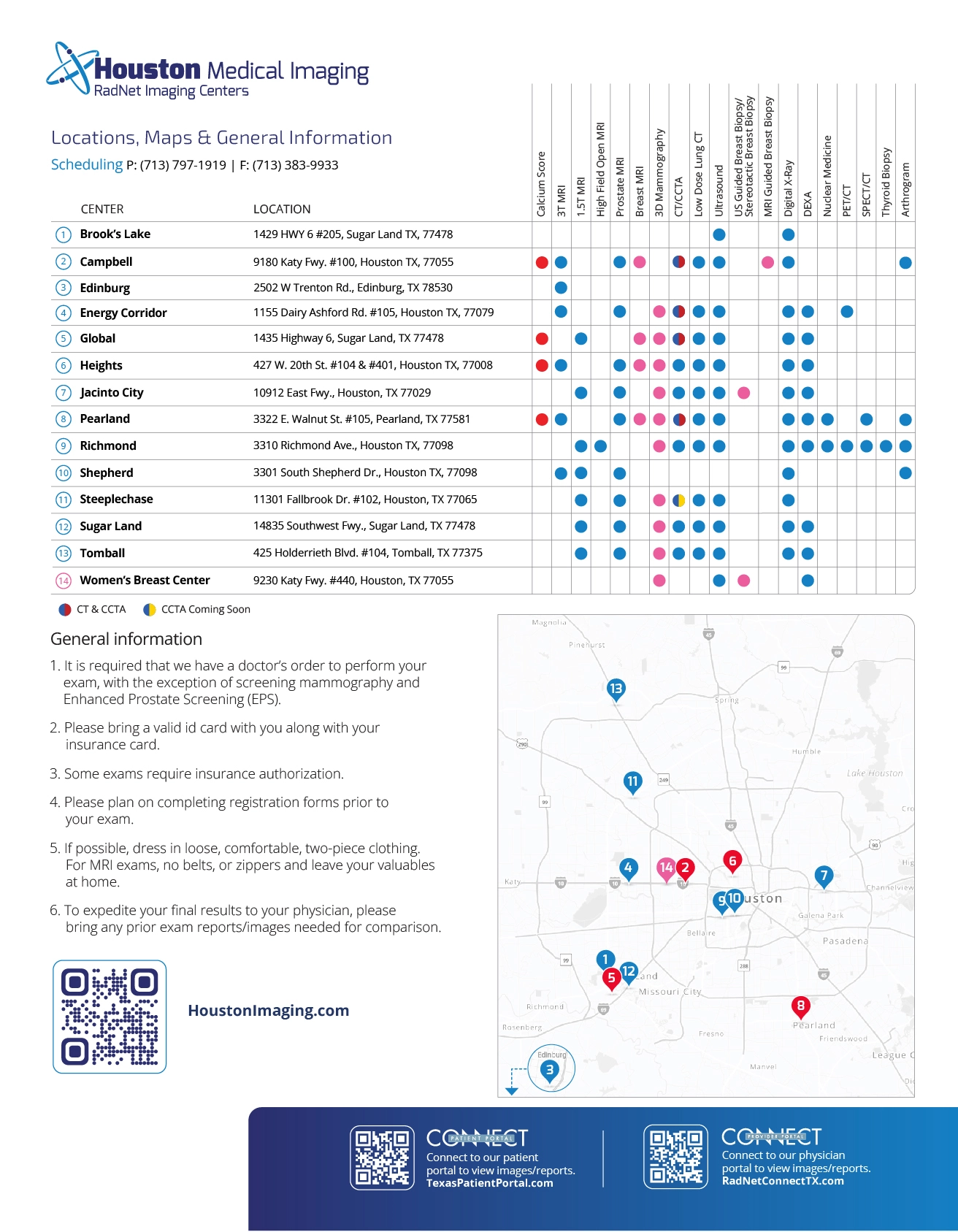Houston matrix services and locations
